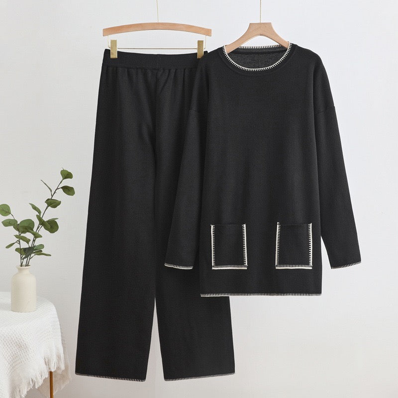 Pankh Harmosa Knit Wool Coord set