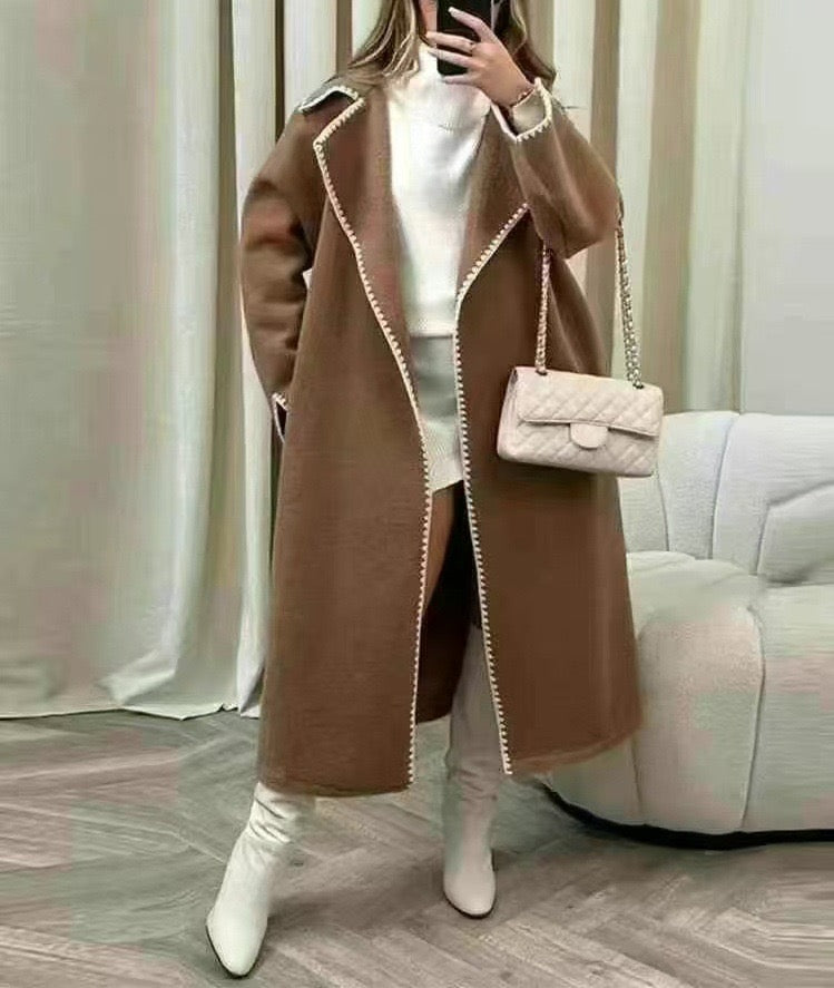 Pankh Kimshi Luxury Soft Wool Winter Overcoat