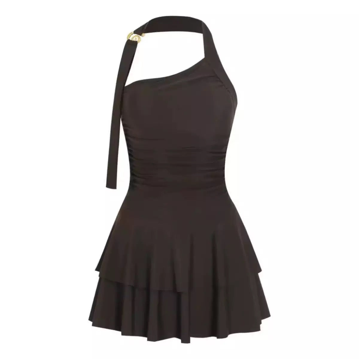 Pankh Fairbanks Modest Padded Swimsuit Dress