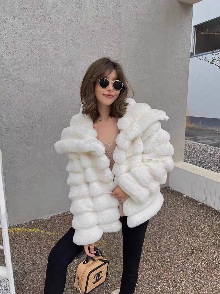 Pankh Zigly Cozy High Quality Soft and Warm Fur Coat