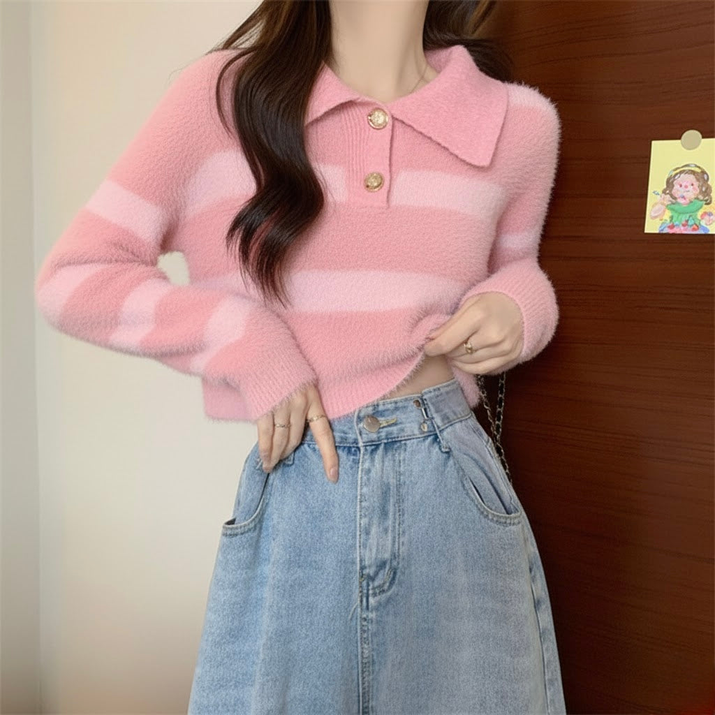 Pankh Brb Furry Crop Top