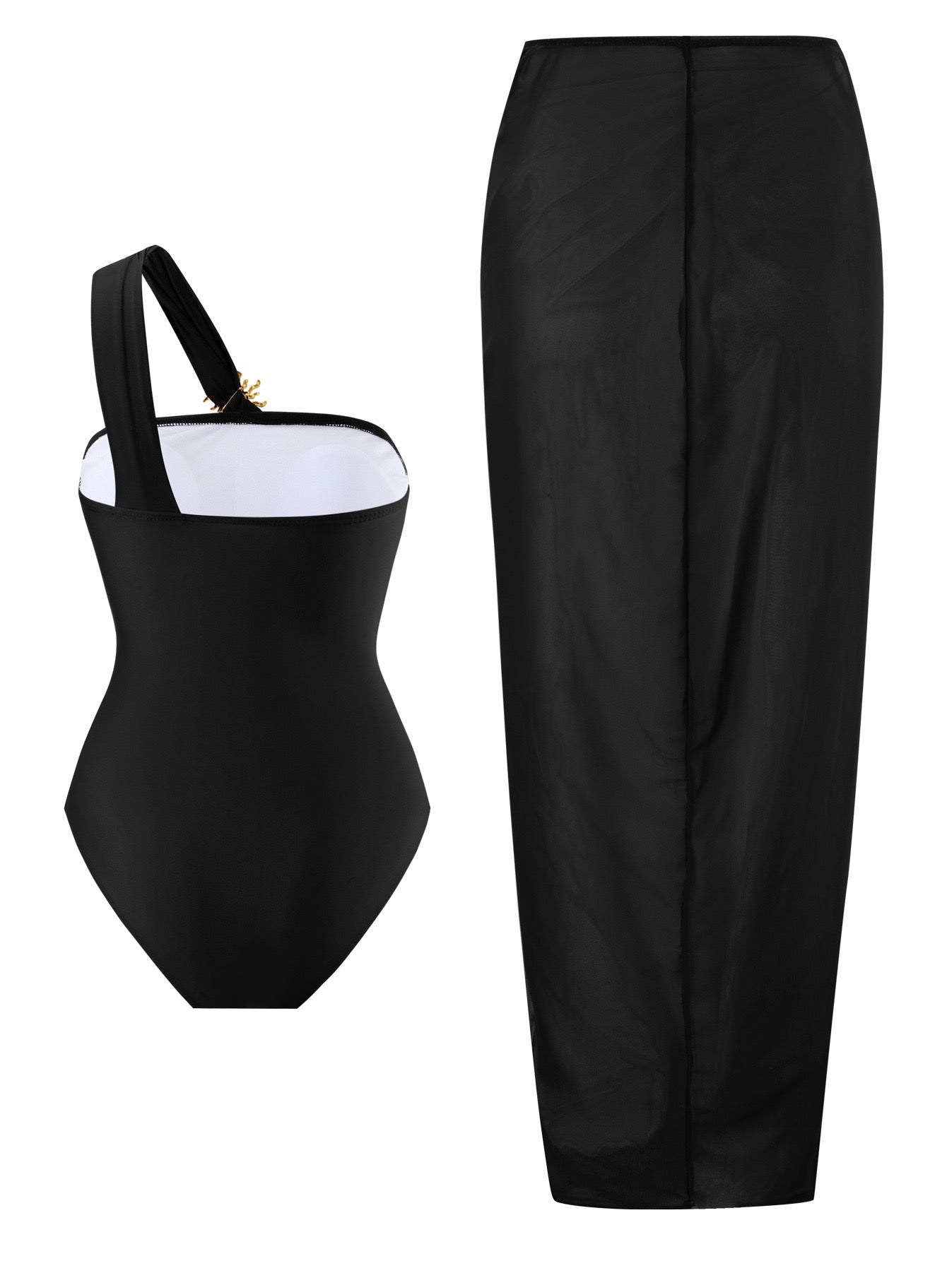 Pankh Montessori Monokini and Net Drape Skirt