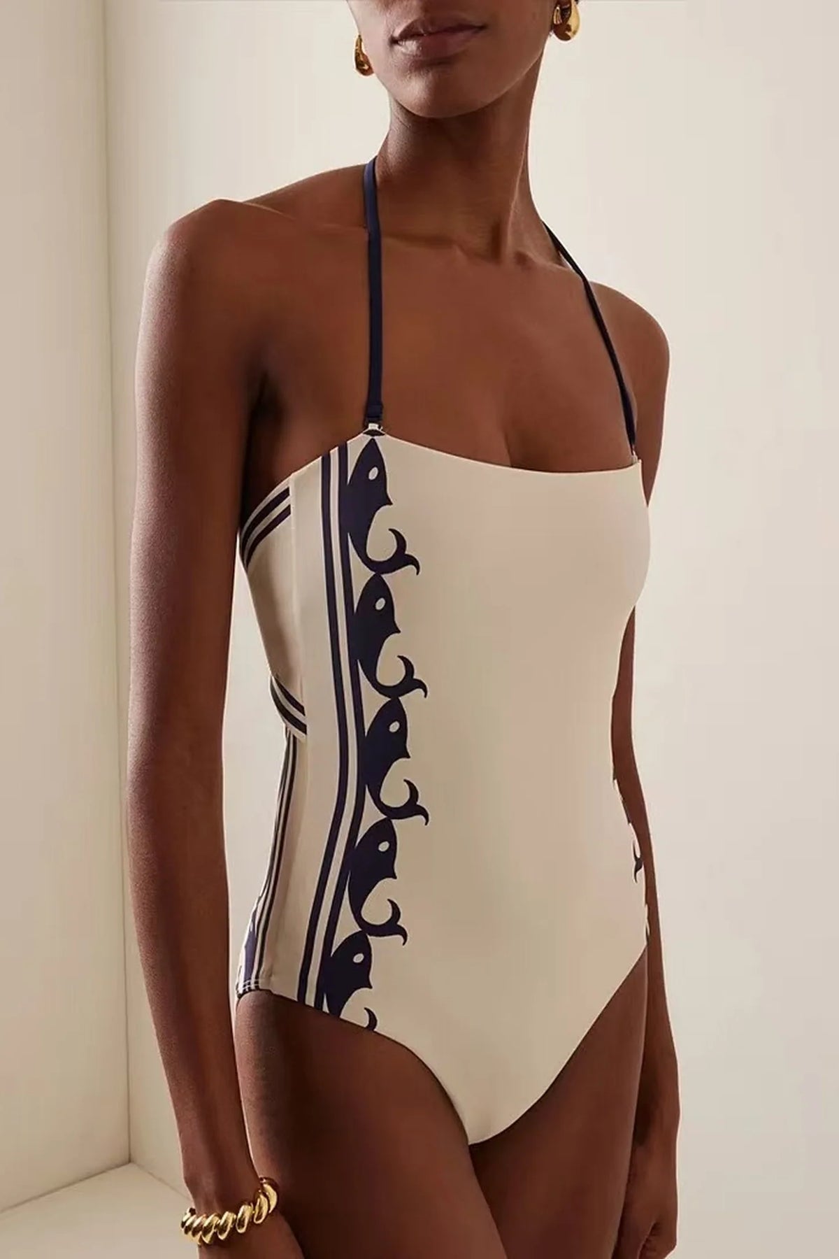 Grill Monokini and Shorts Set