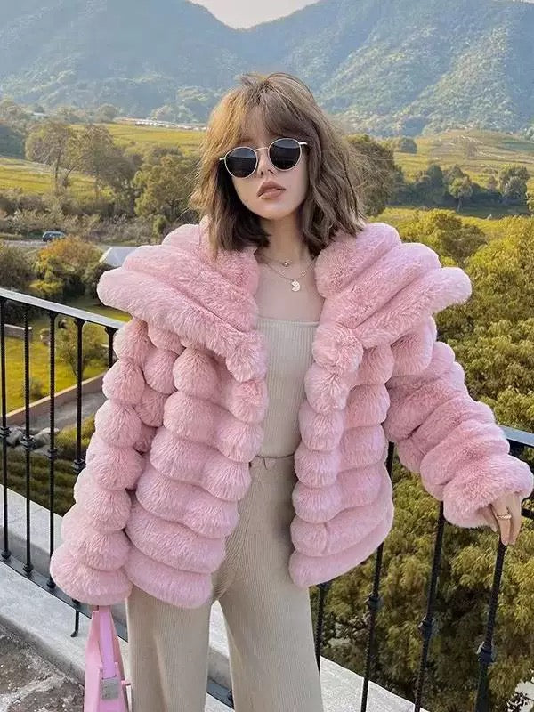 Pankh Zigly Cozy High Quality Soft and Warm Fur Coat