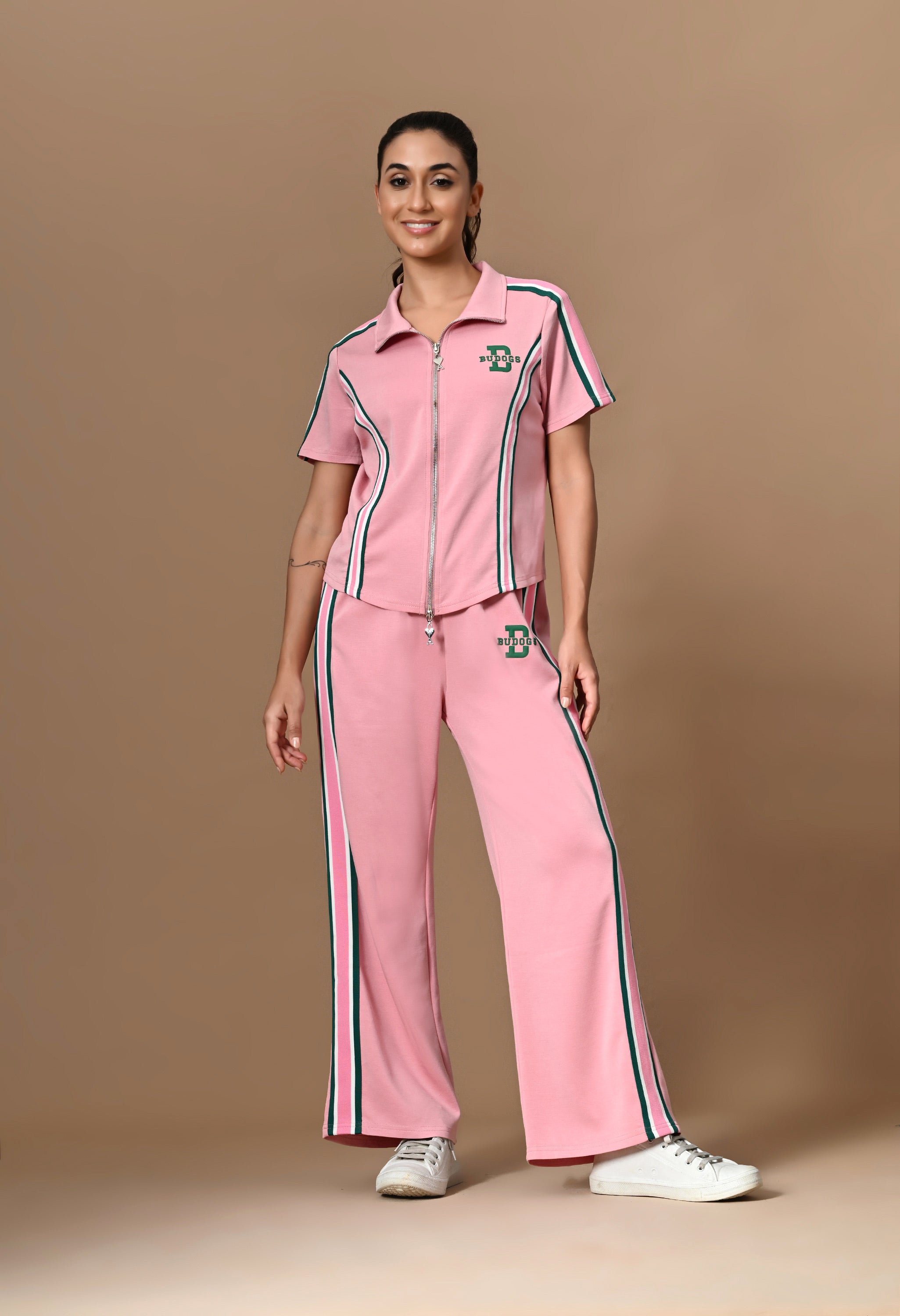 Pankh Briggs Colorful Strip Line Tracksuit