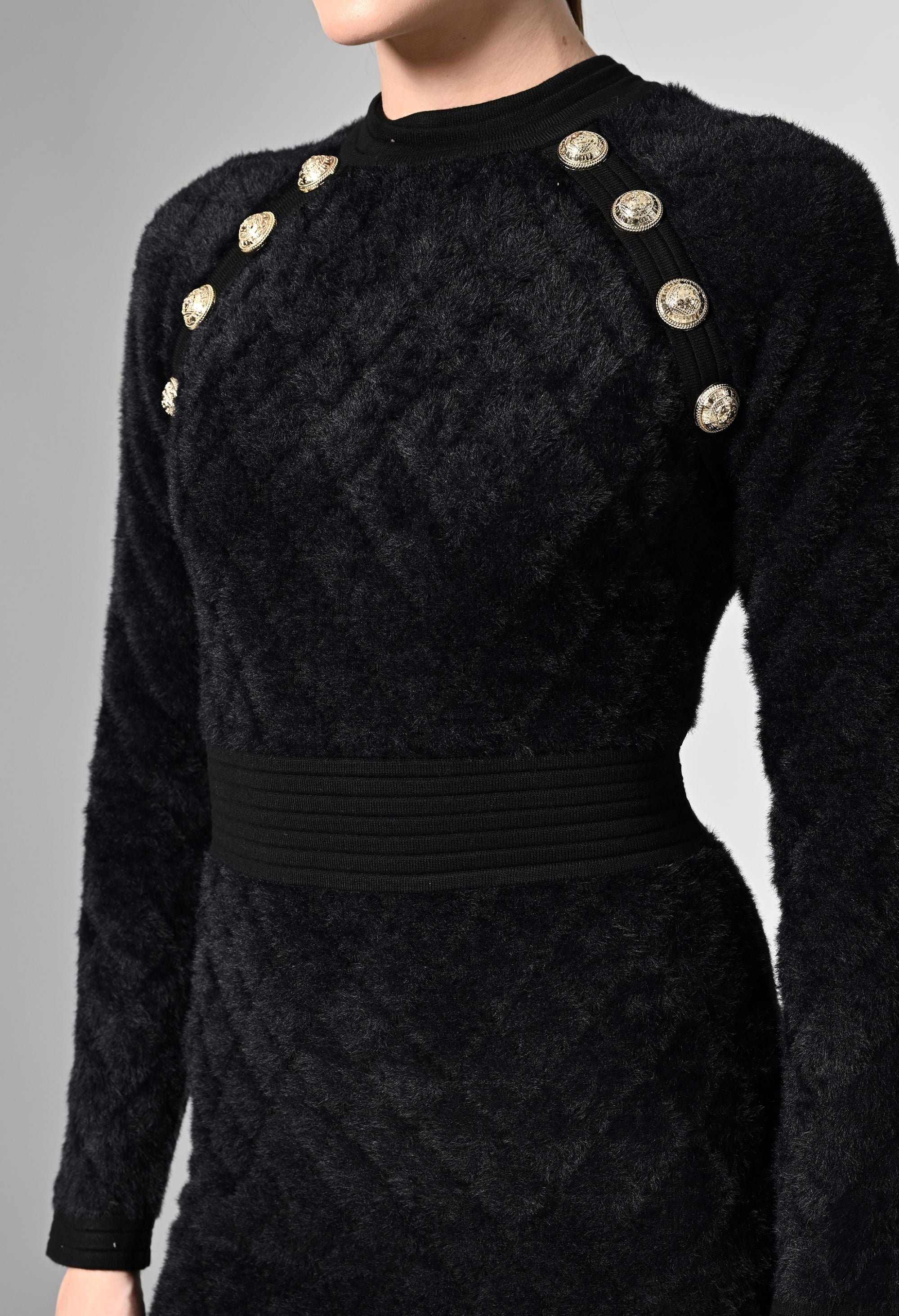 Pankh Risa Furry Bodycon Dress