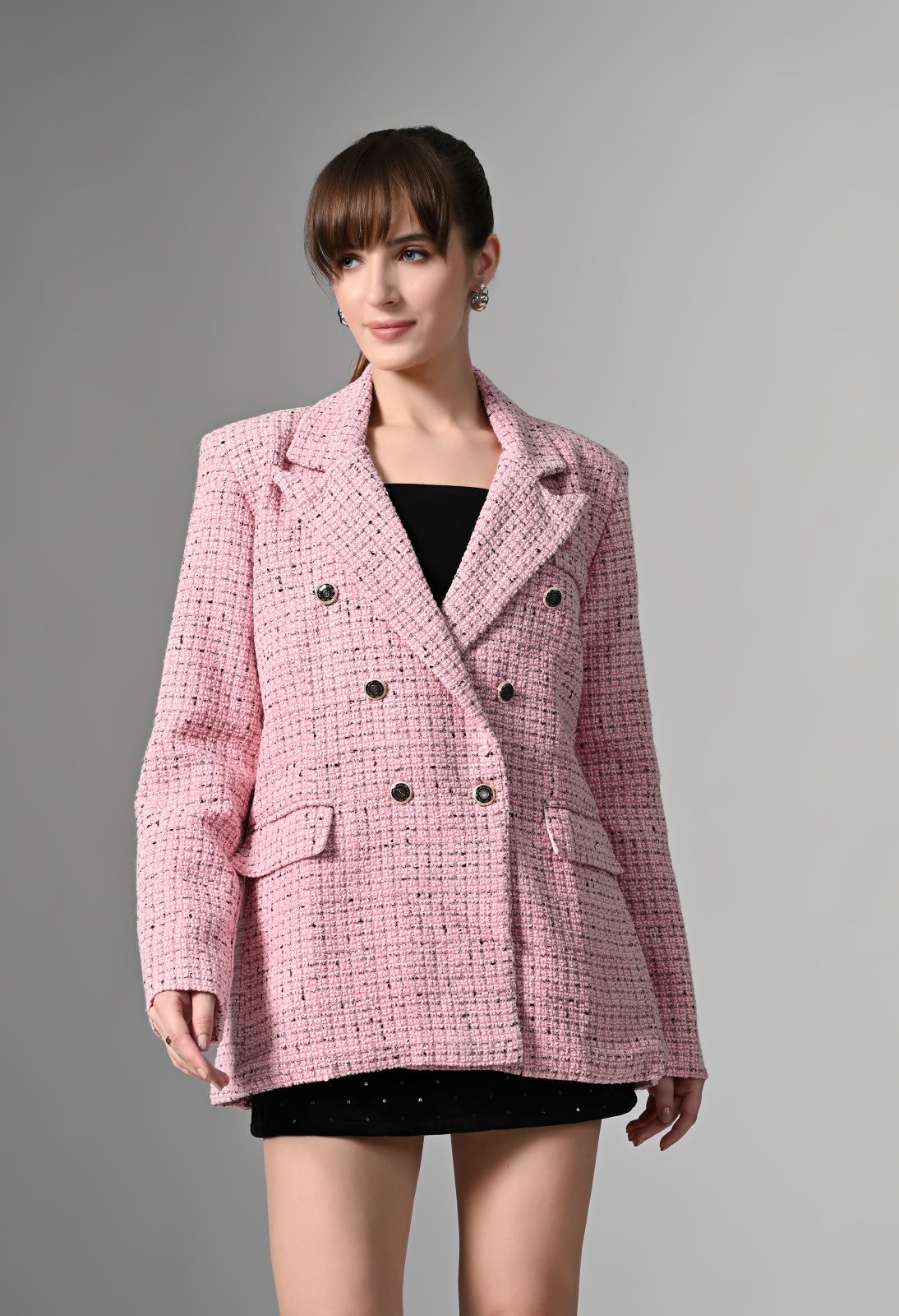 Pankh Benton Tweed Formal Blazer
