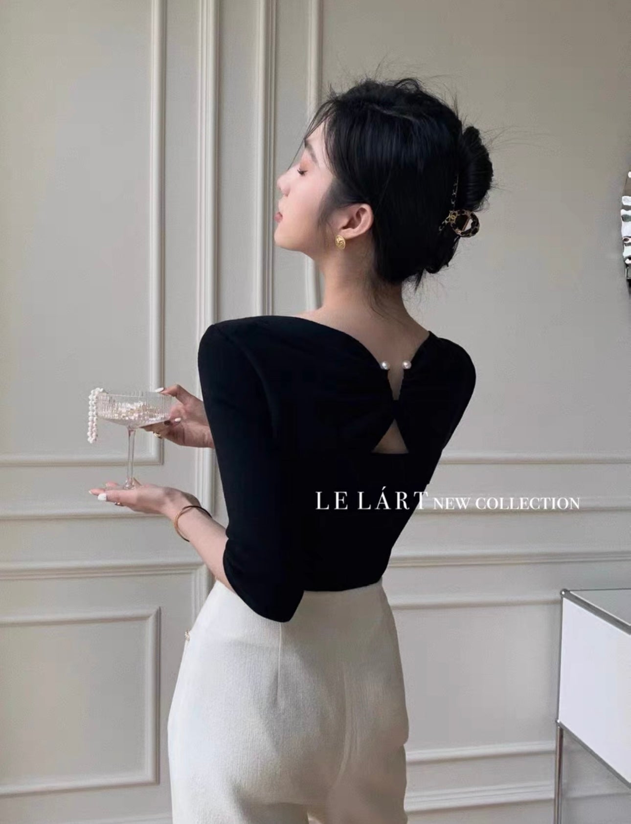 Pankh Riri Reversable Knit Full Sleeve Top