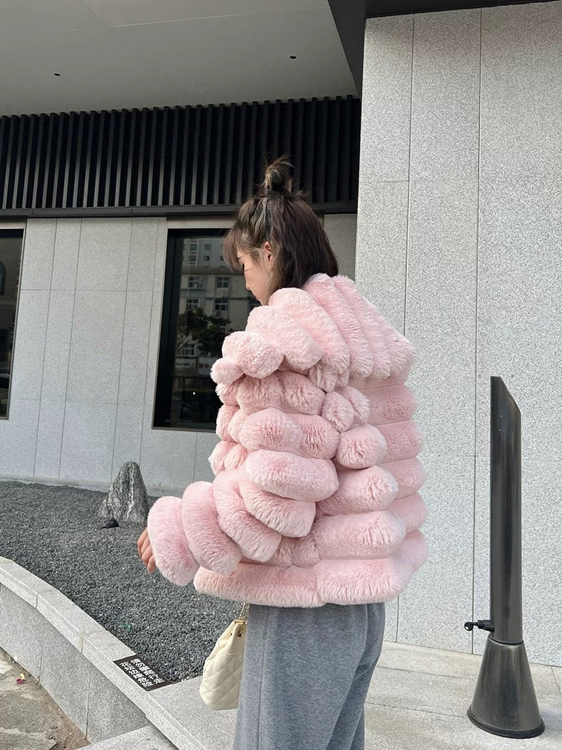 Pankh Zigly Cozy High Quality Soft and Warm Fur Coat