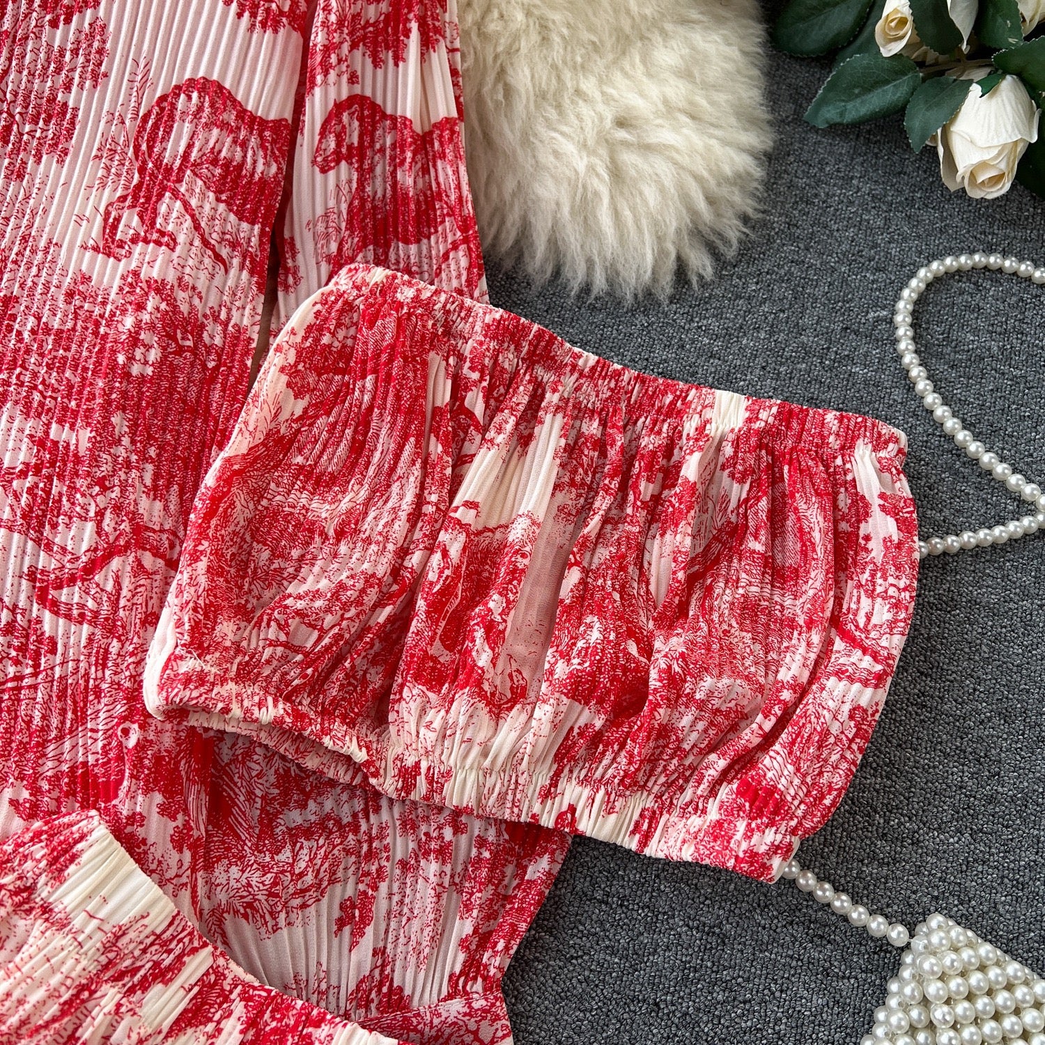 Pankh Ersin Pleated Three Piece Coord