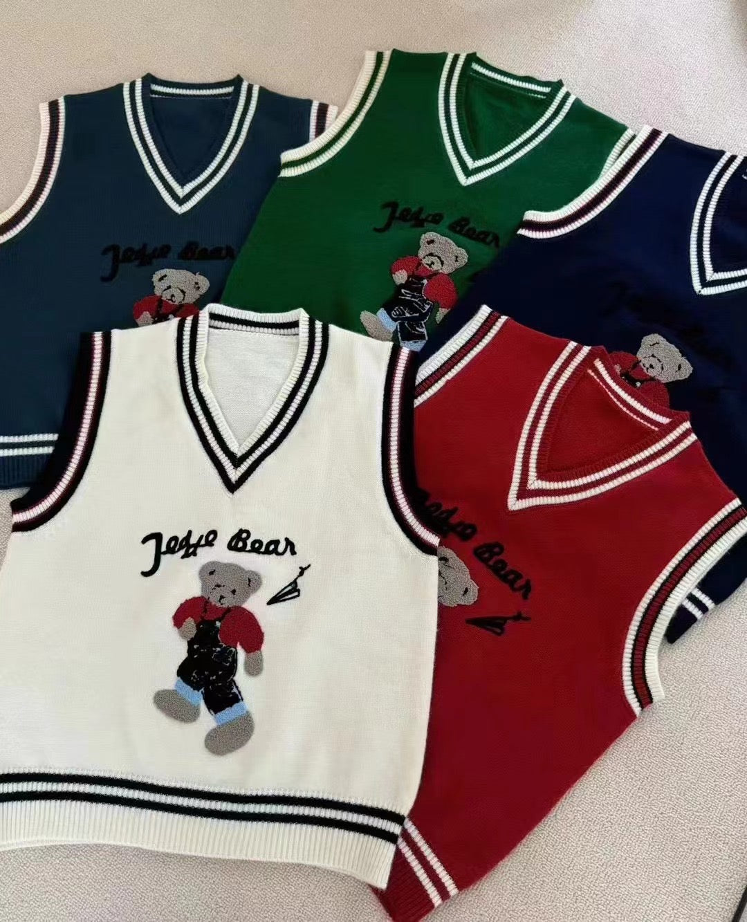 Pankh Ralph Bear sleeveless Knitwear sweater