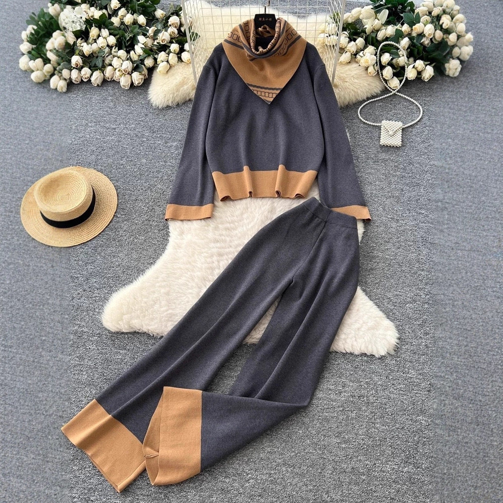 Pankh Atyya Woolen Coord with Scarf