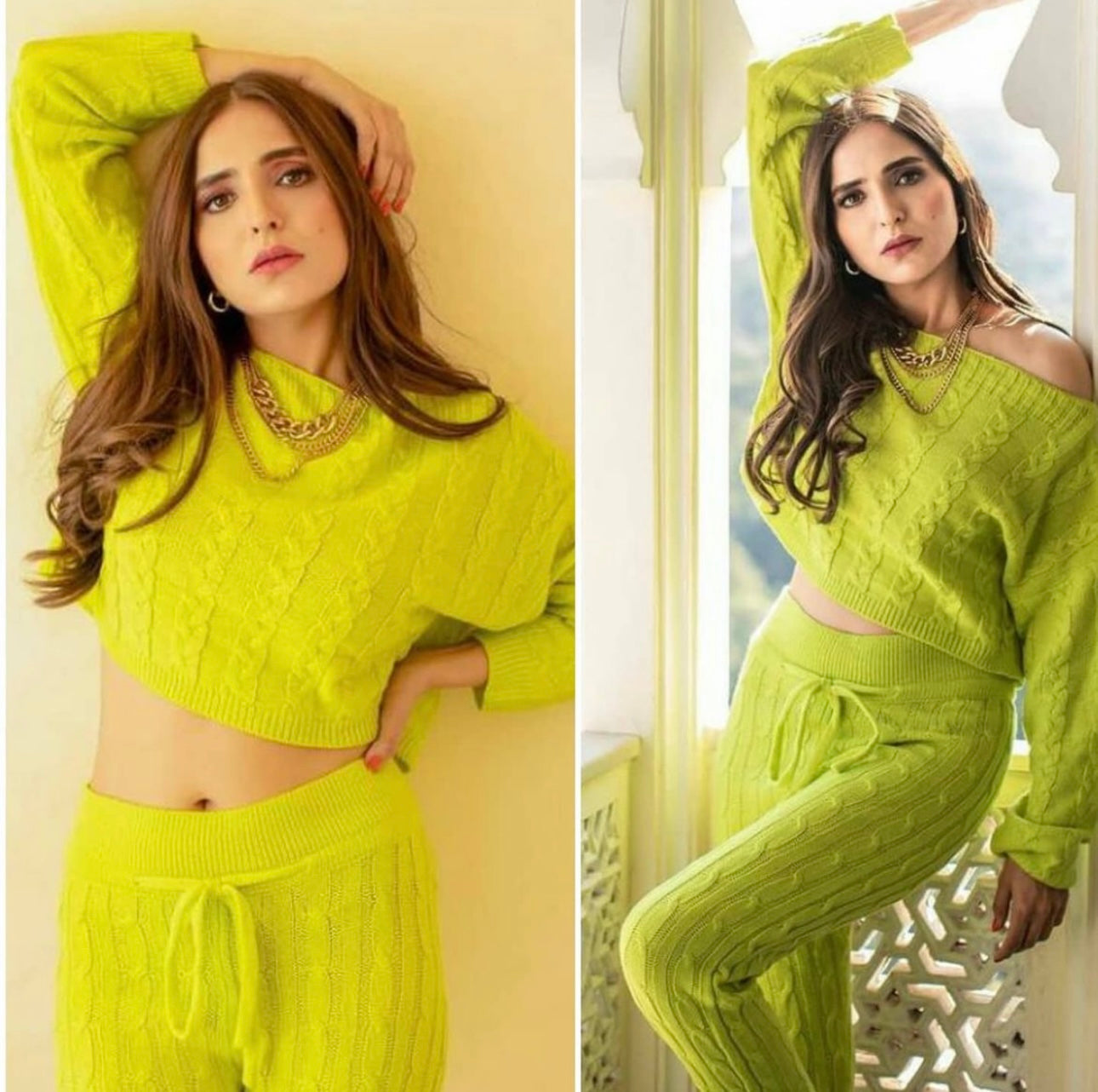 Pankh Derk Soft Woolen Coord Set