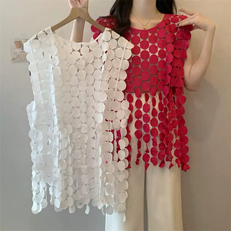 Pankh Zito High Fashion Tassel Top