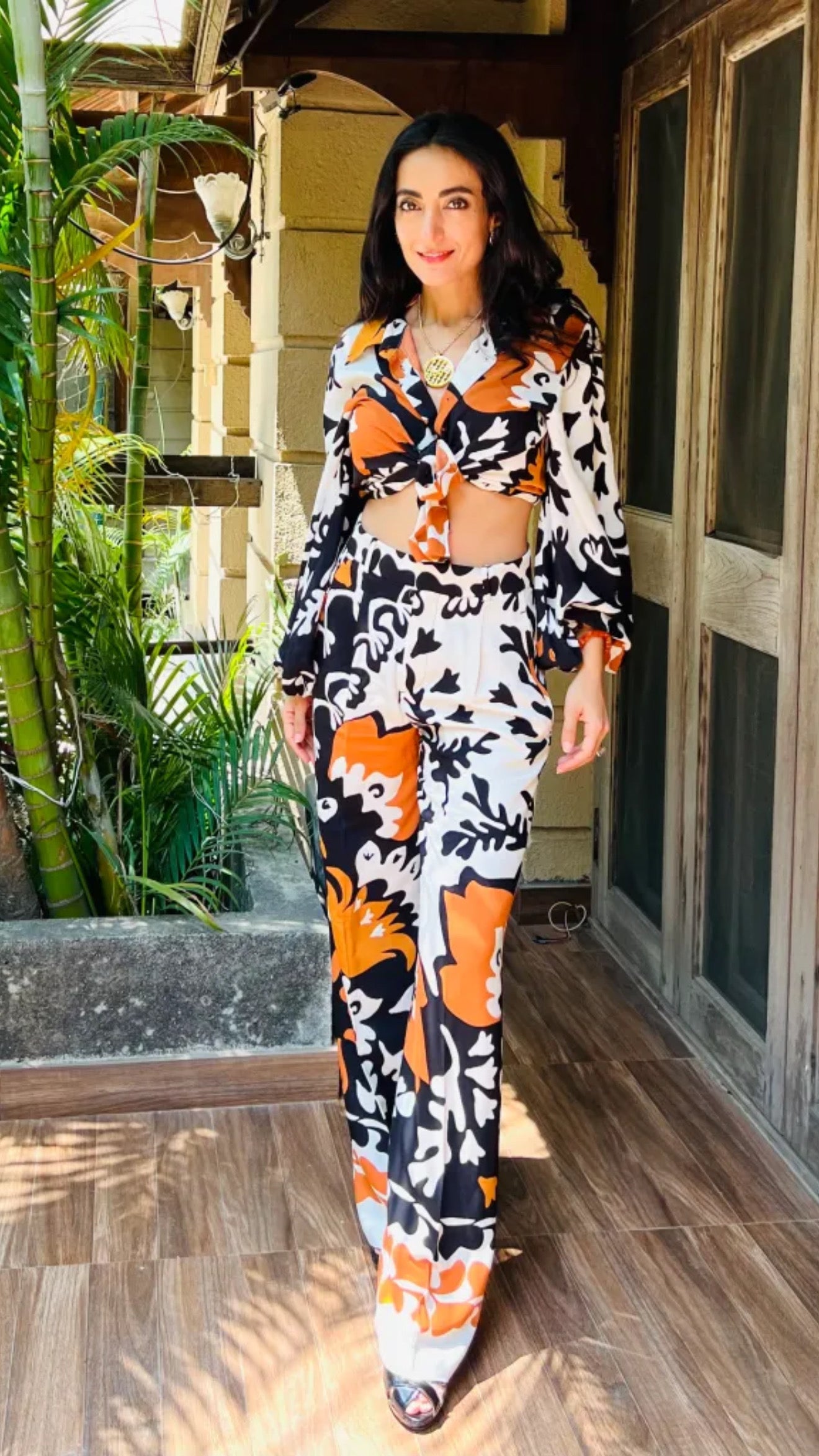 Raya Printed Summer Coord
