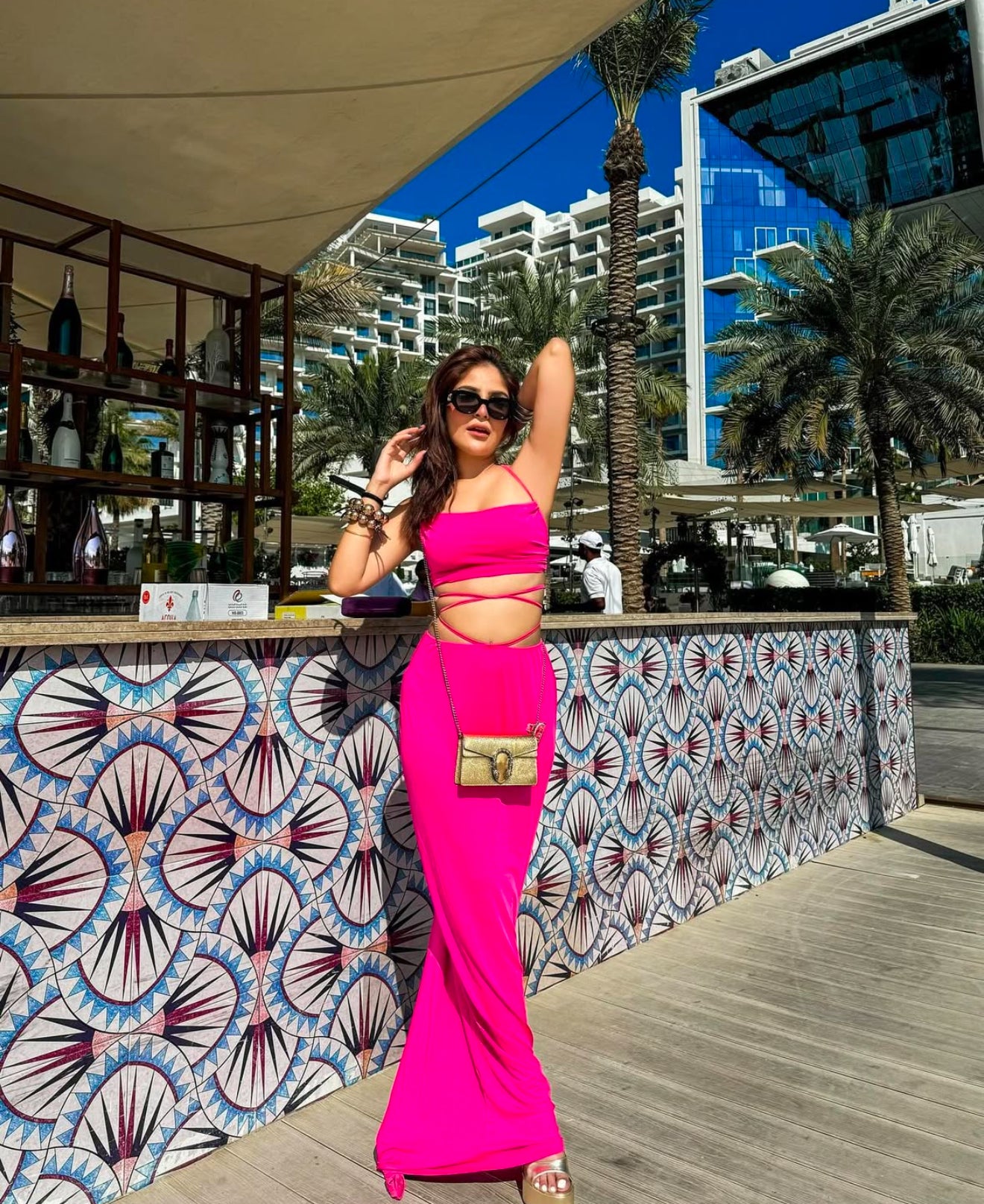 Pankh Shone Top And Skirt Set