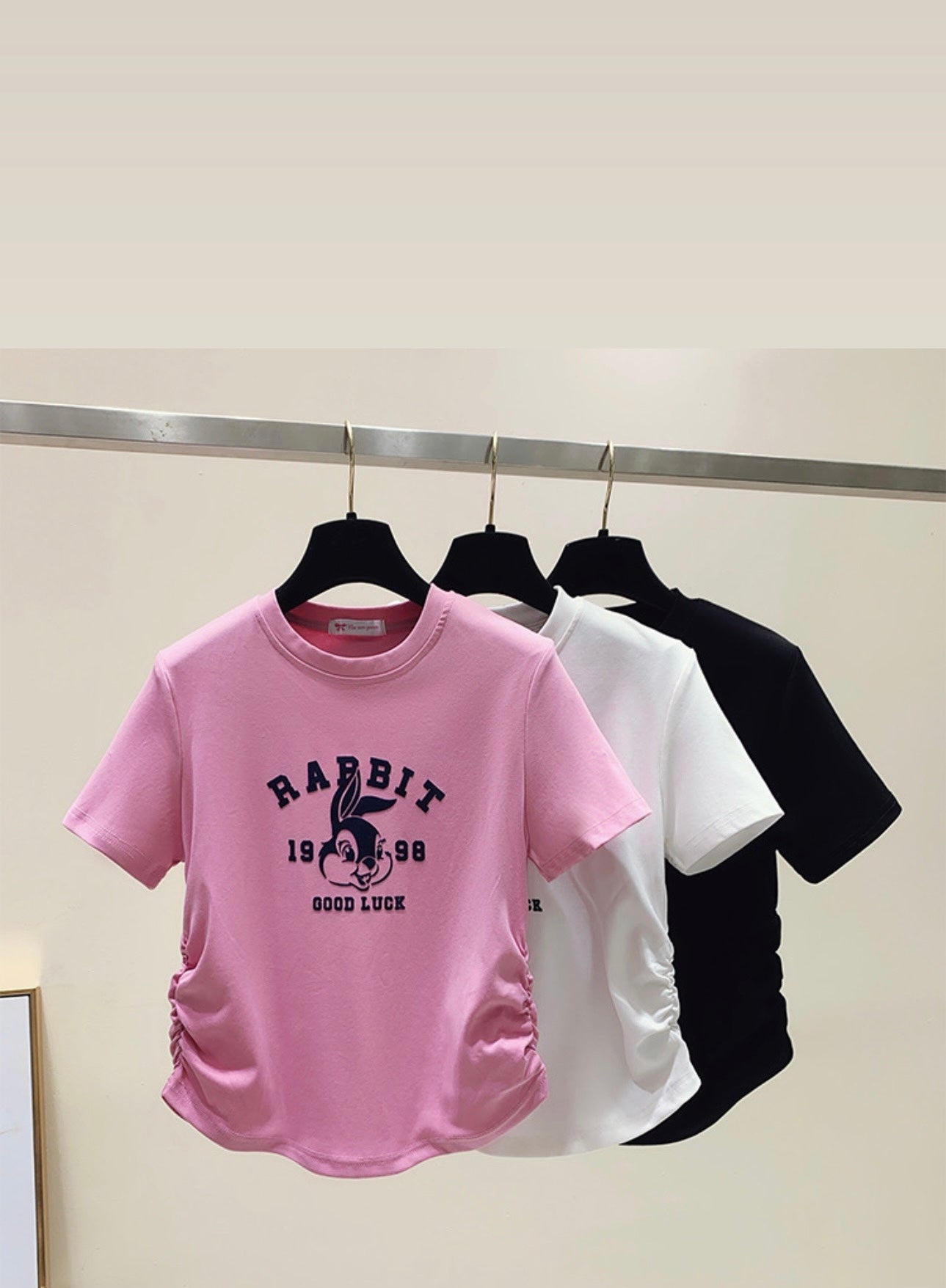 RABBIT COTTON SUMMER TEE