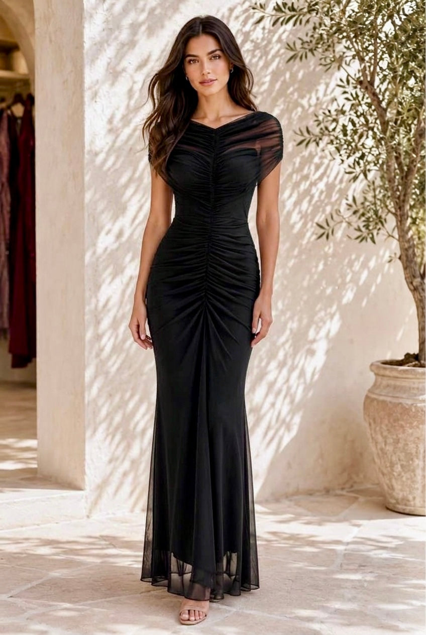 Yaraa Elegant Party Wear Maxi Dress