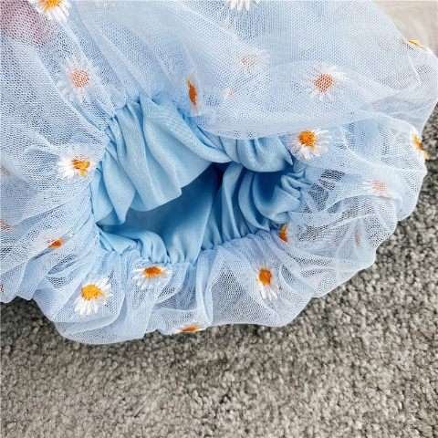 Pankh Kayla Summer Sunflower Embroidered Top Blouse