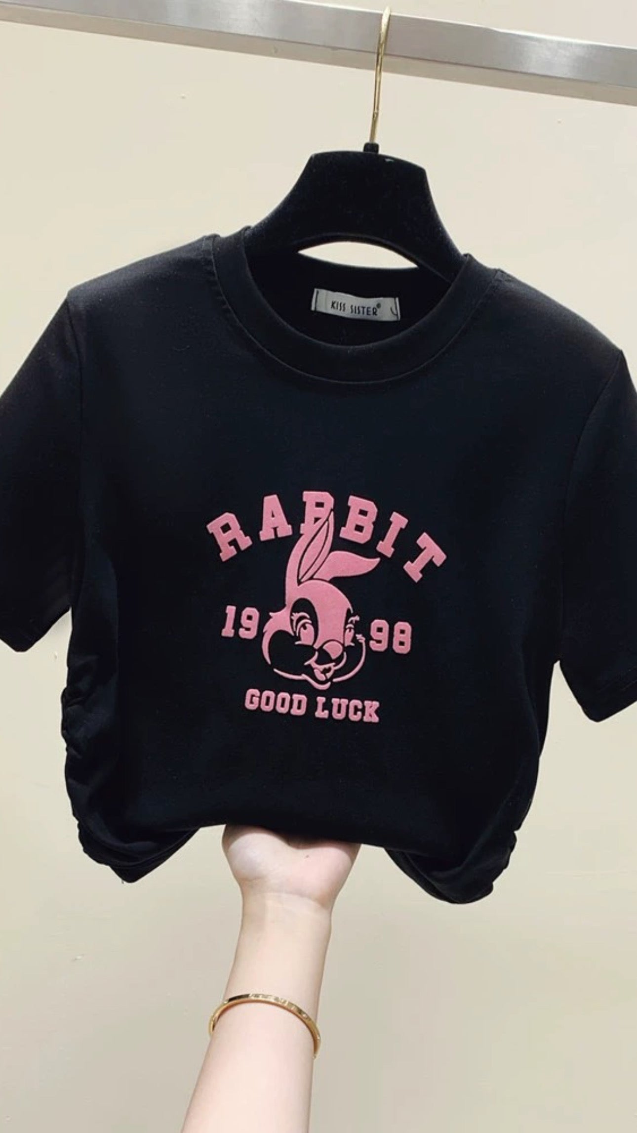 RABBIT COTTON SUMMER TEE