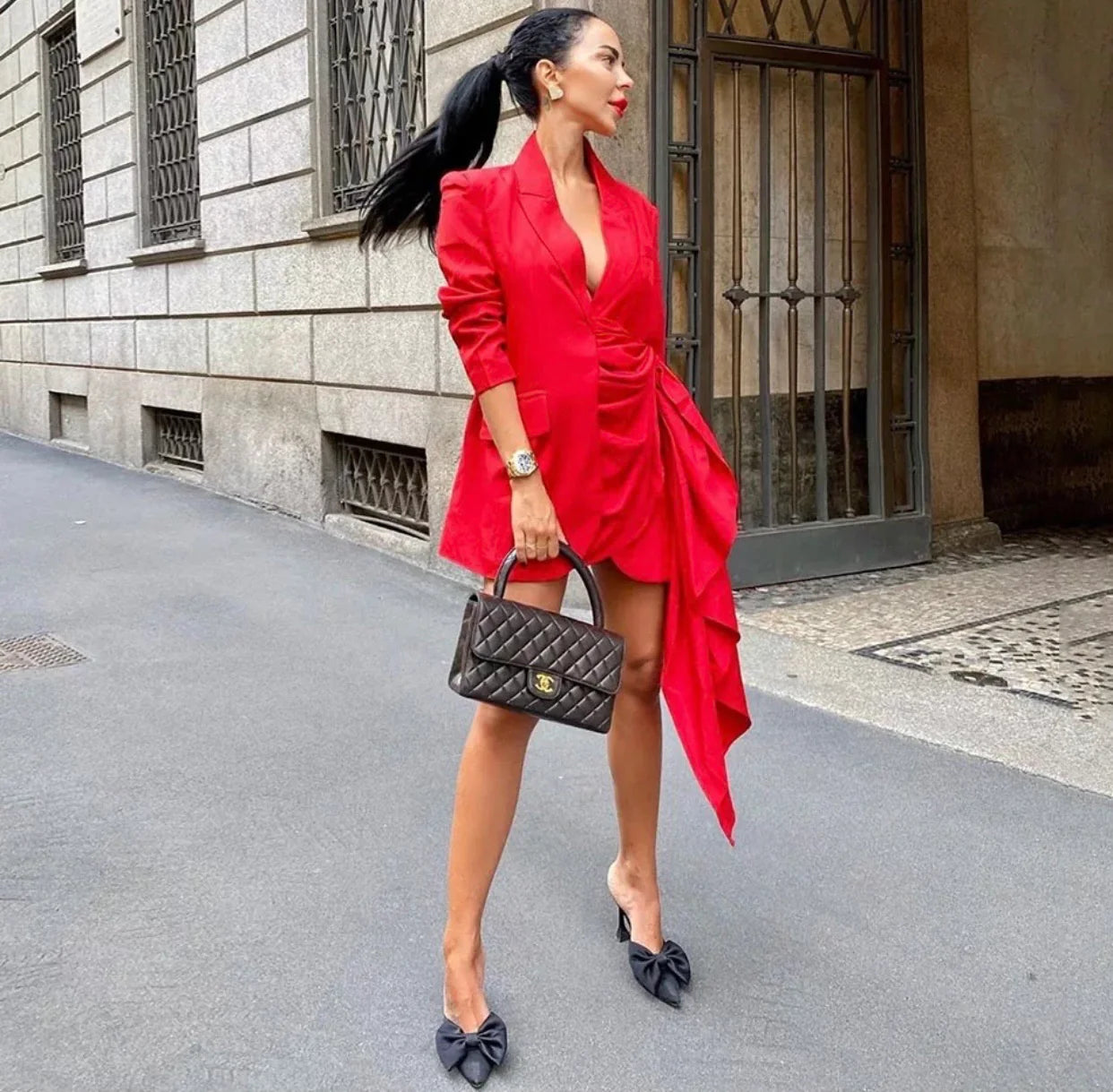 Pankh Andra Stylish Blazer Dress