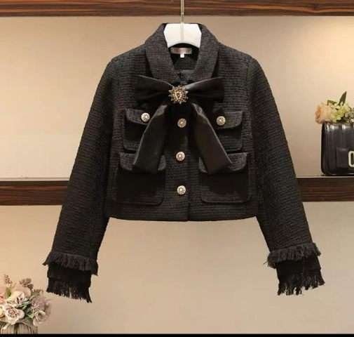 Pankh Roseta tweed formal blazer and skirt coord set