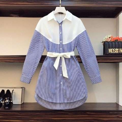 PALAM PLUS SIZE SHIRT SUMMER DRESS