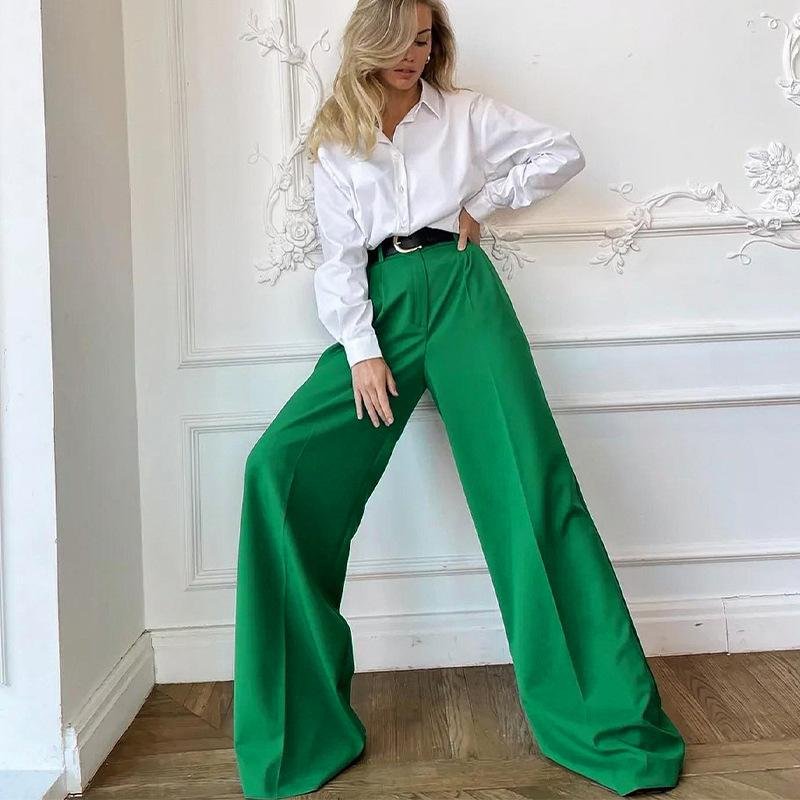 Pankh Lemsy High Waist Pants Trousers