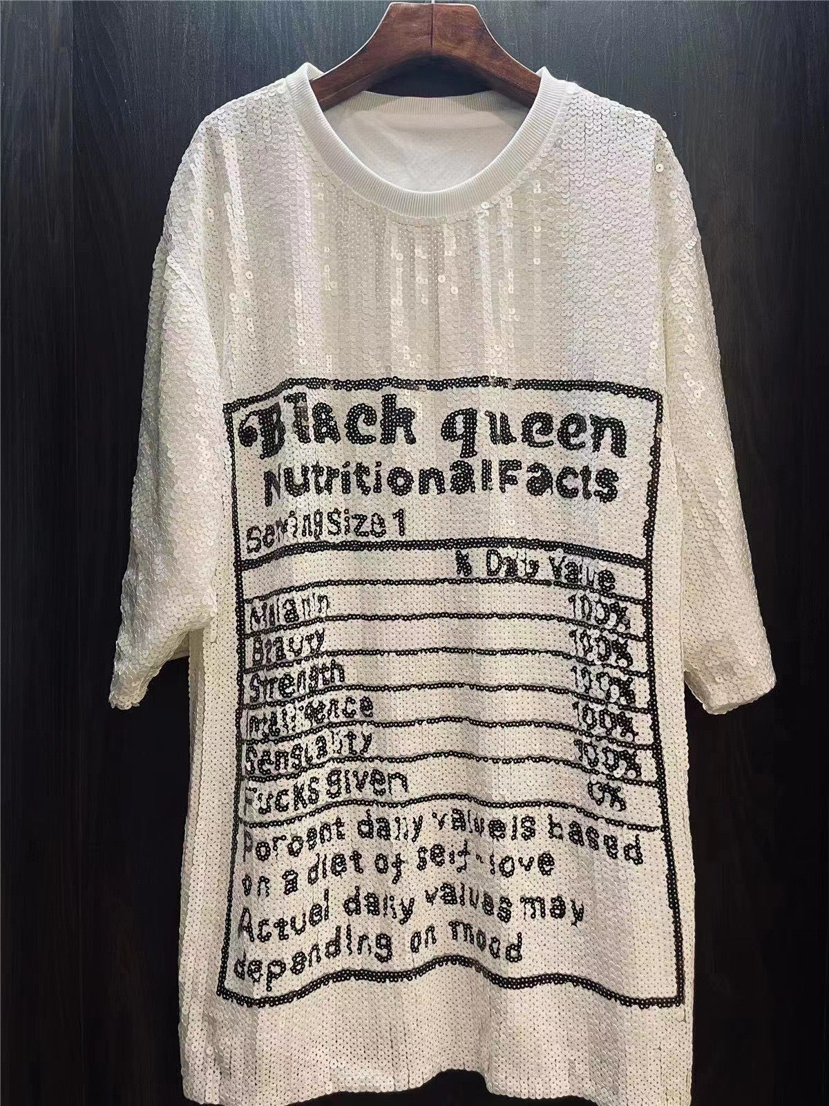 Pankh Santro Birthday Glitter Sequin Tee Dress