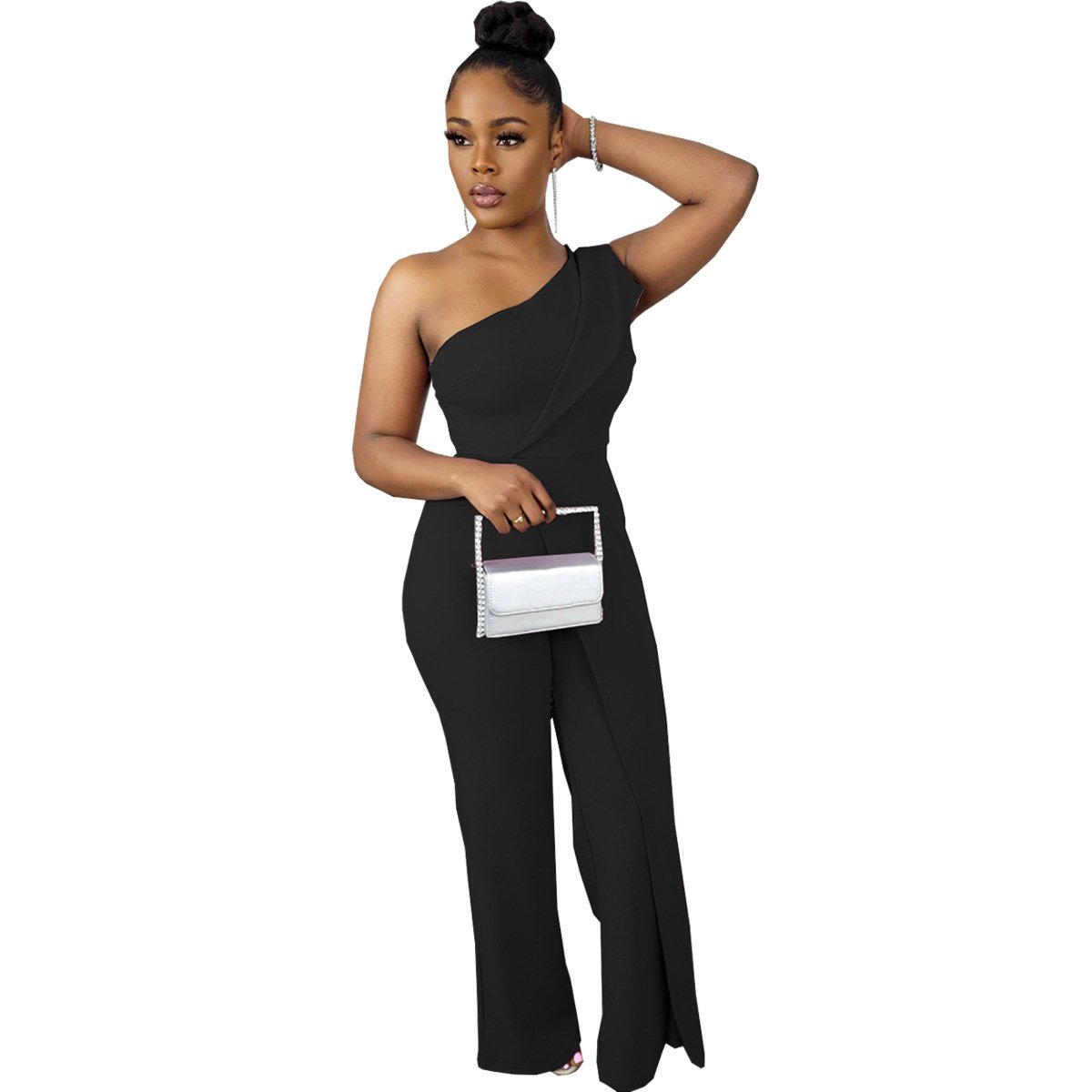 Pankh Bennett One Of Shoulder Jumpsuit
