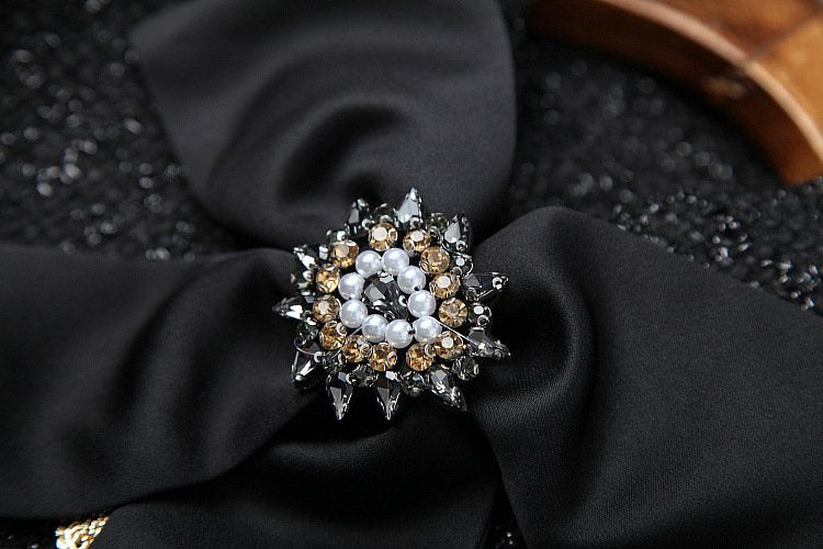 Ray Luxury Glitter Tweed Blazer And Skirt Set