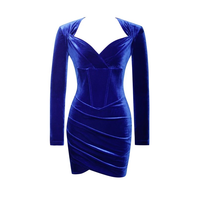 Pankh Rhea corset fit Velvet Dress