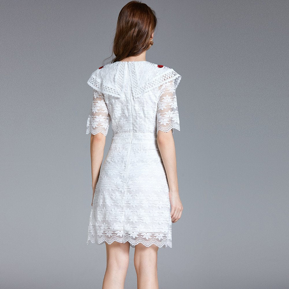 Pankh Kiera Turn-Down Collar Beautiful Dress