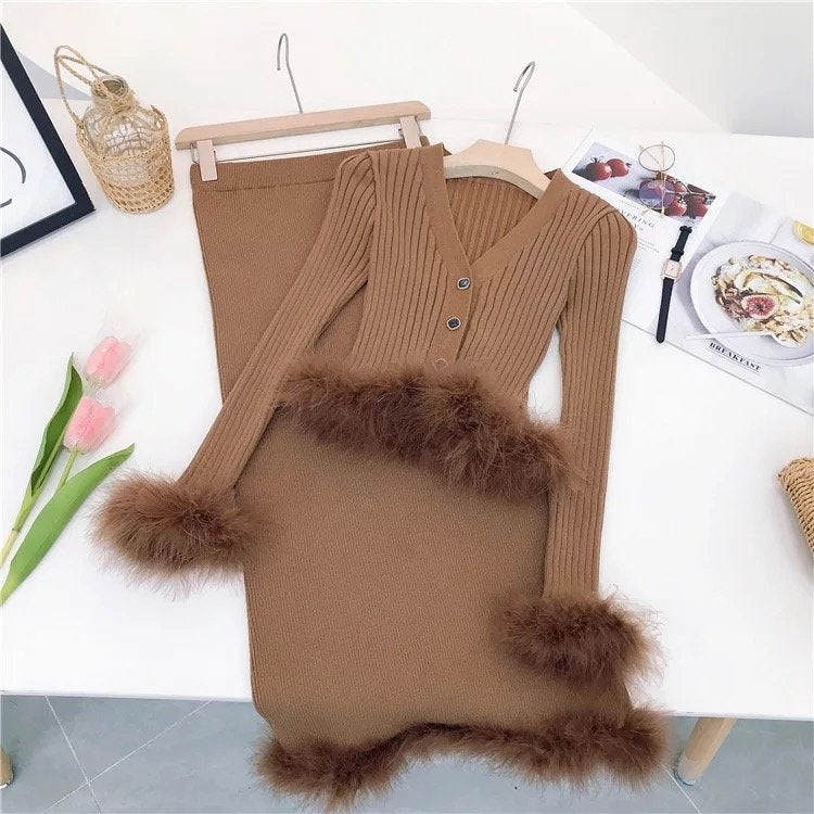 Noel Knit Two Piece Coord Set