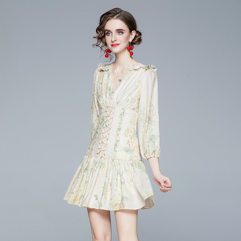 Pankh Noir Georgette Summer Dress