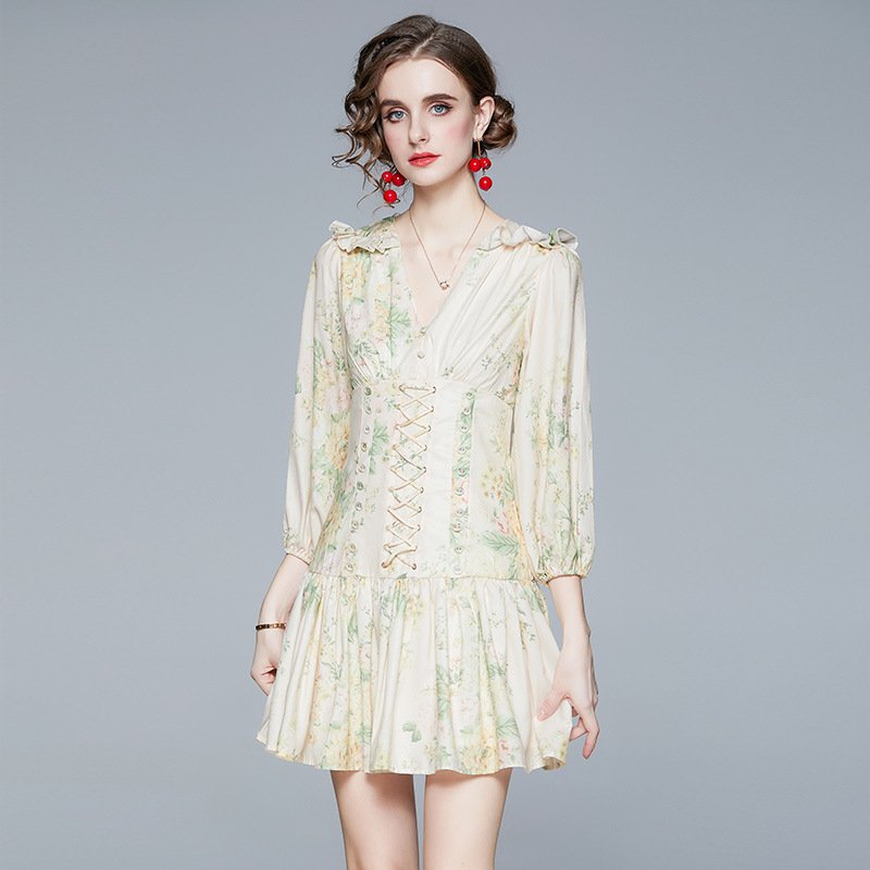 Pankh Noir Georgette Summer Dress