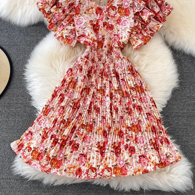 Pankh Rochie Floral Dress