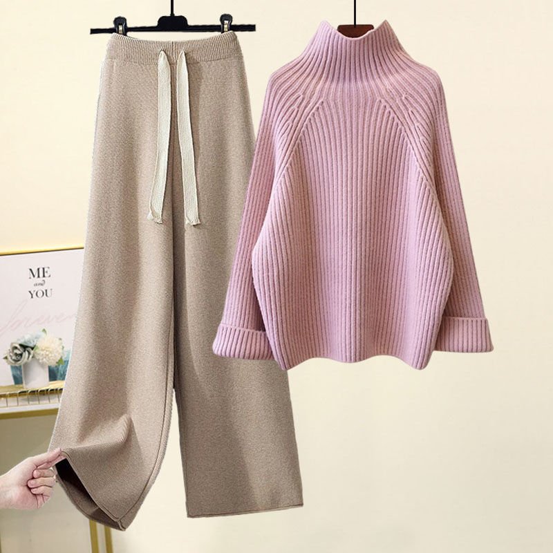 Pankh Marcel Oversized Sweater Top And Pant Coord Set