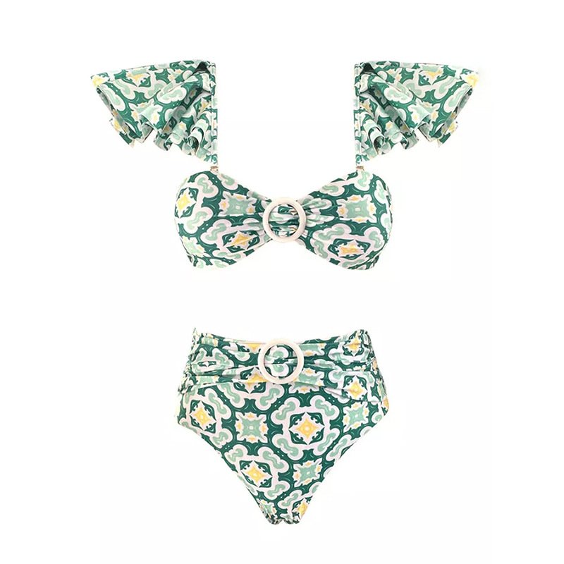 Pankh Calvin Printed Bikini Set