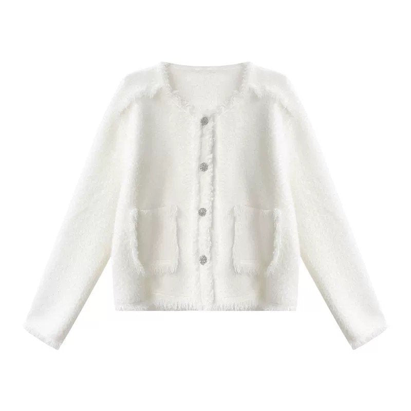 Pankh Evylen Pearl Button Coat/Blazer