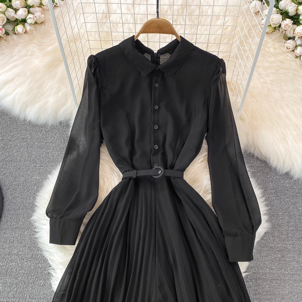 Sloane Spring Pleated Georgette Jumpsuit