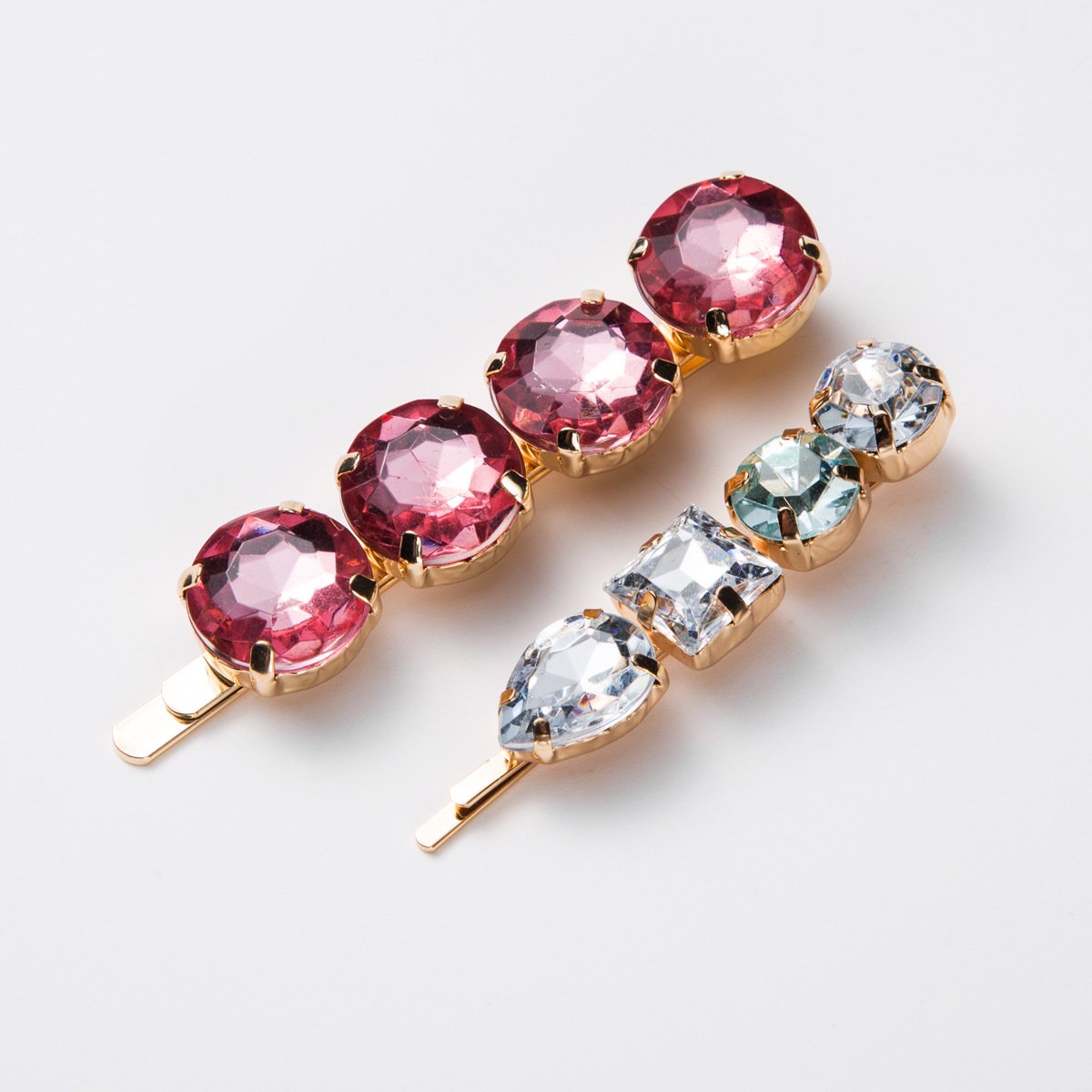 Pankh Colourful Rhinestone Hair Clip
