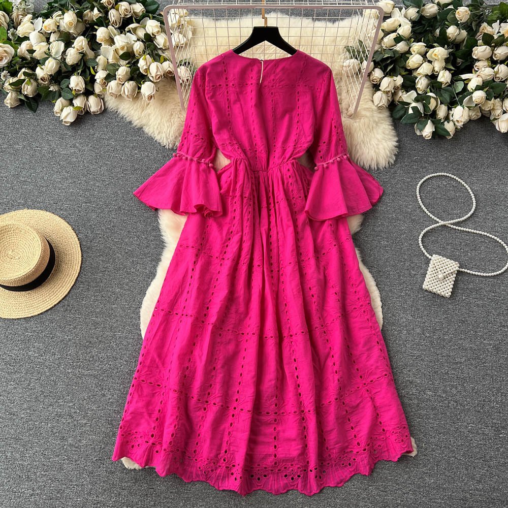 Pankh Ximena Women Summer Cotton maxi Dress