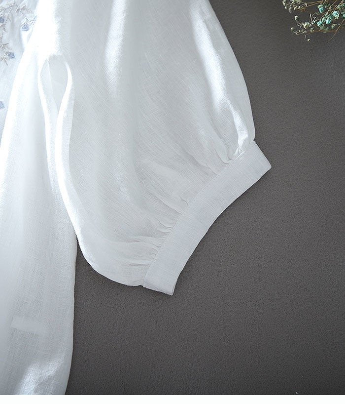 Pankh Sybil Stand Collar summer Shirt