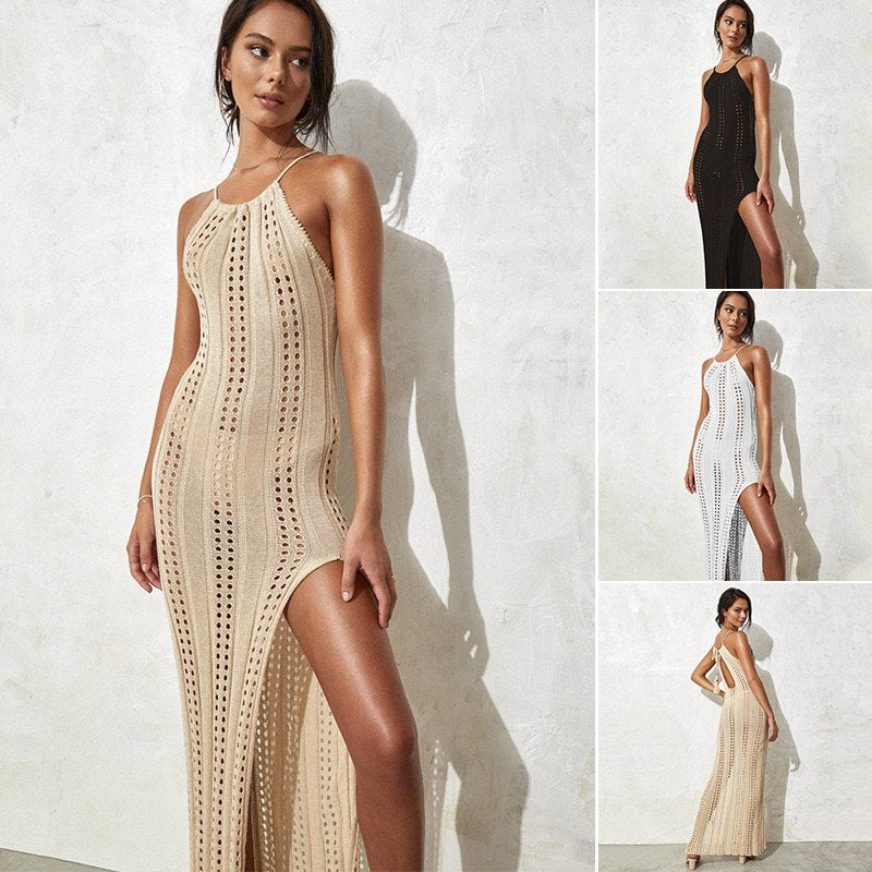 Pankh Mercy Long Crochet Beach Dress
