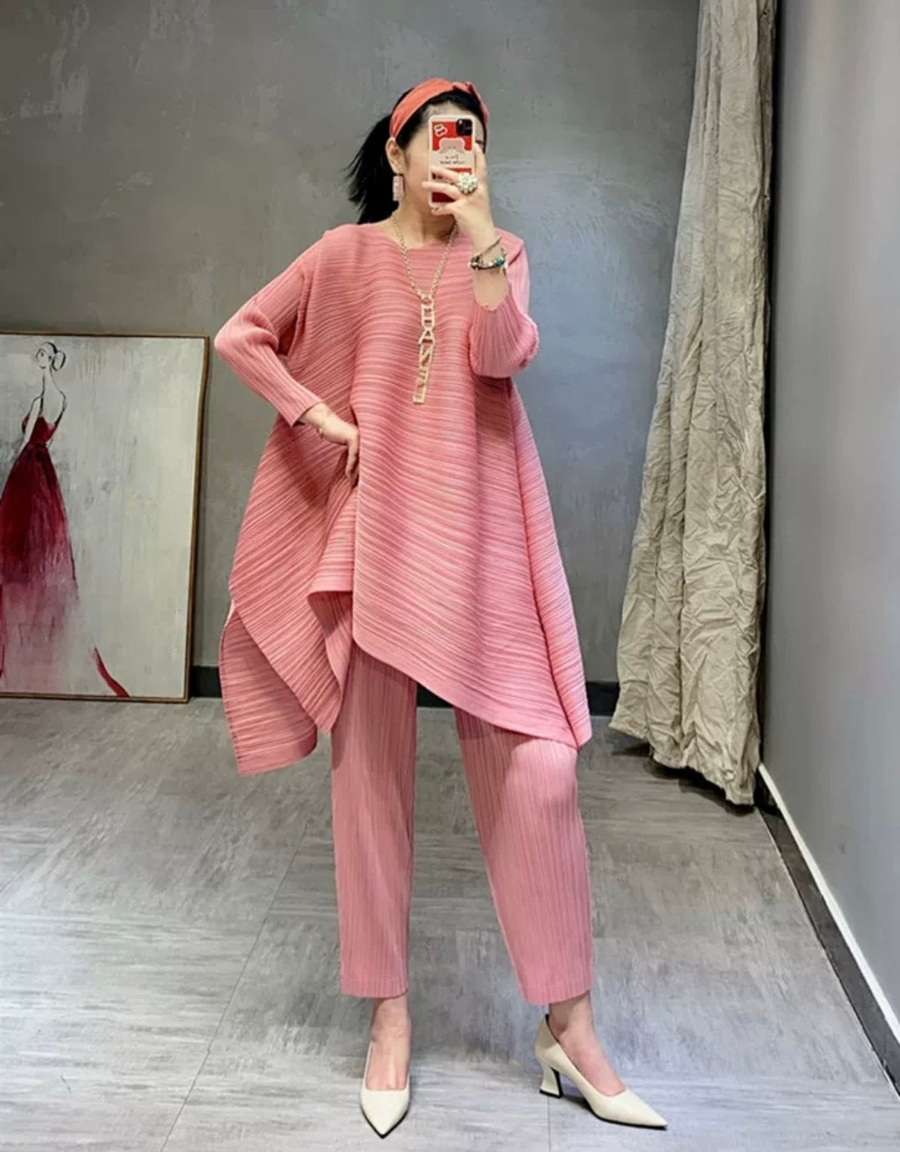 Ramona Pleated Coord Set