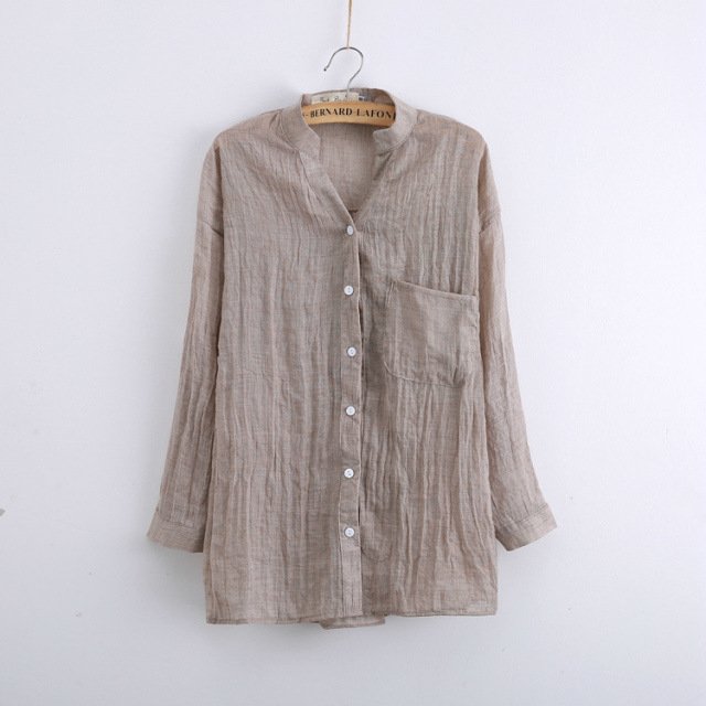 Pankh Mouni Linen Cotton Shirt