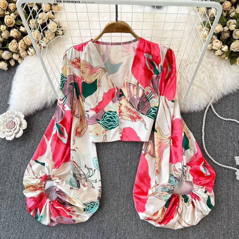 Pankh Gianna Balloon Sleeve Top