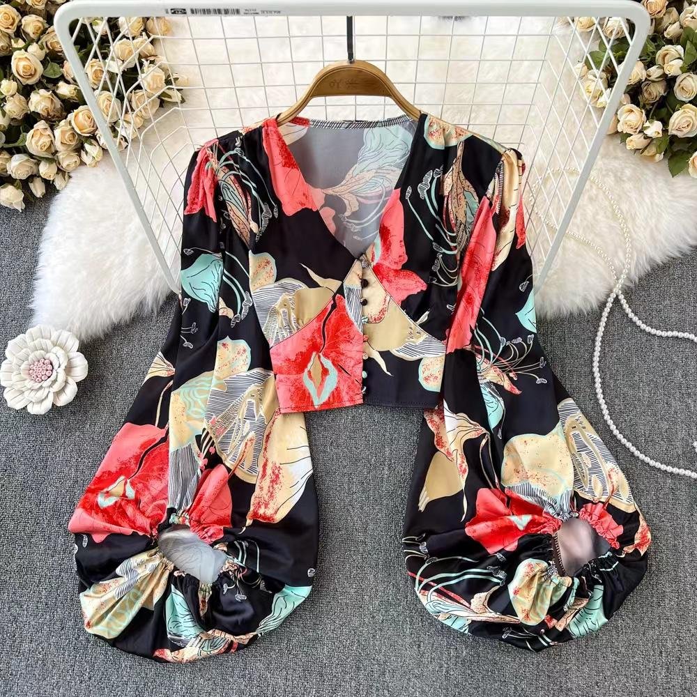 Pankh Gianna Balloon Sleeve Top