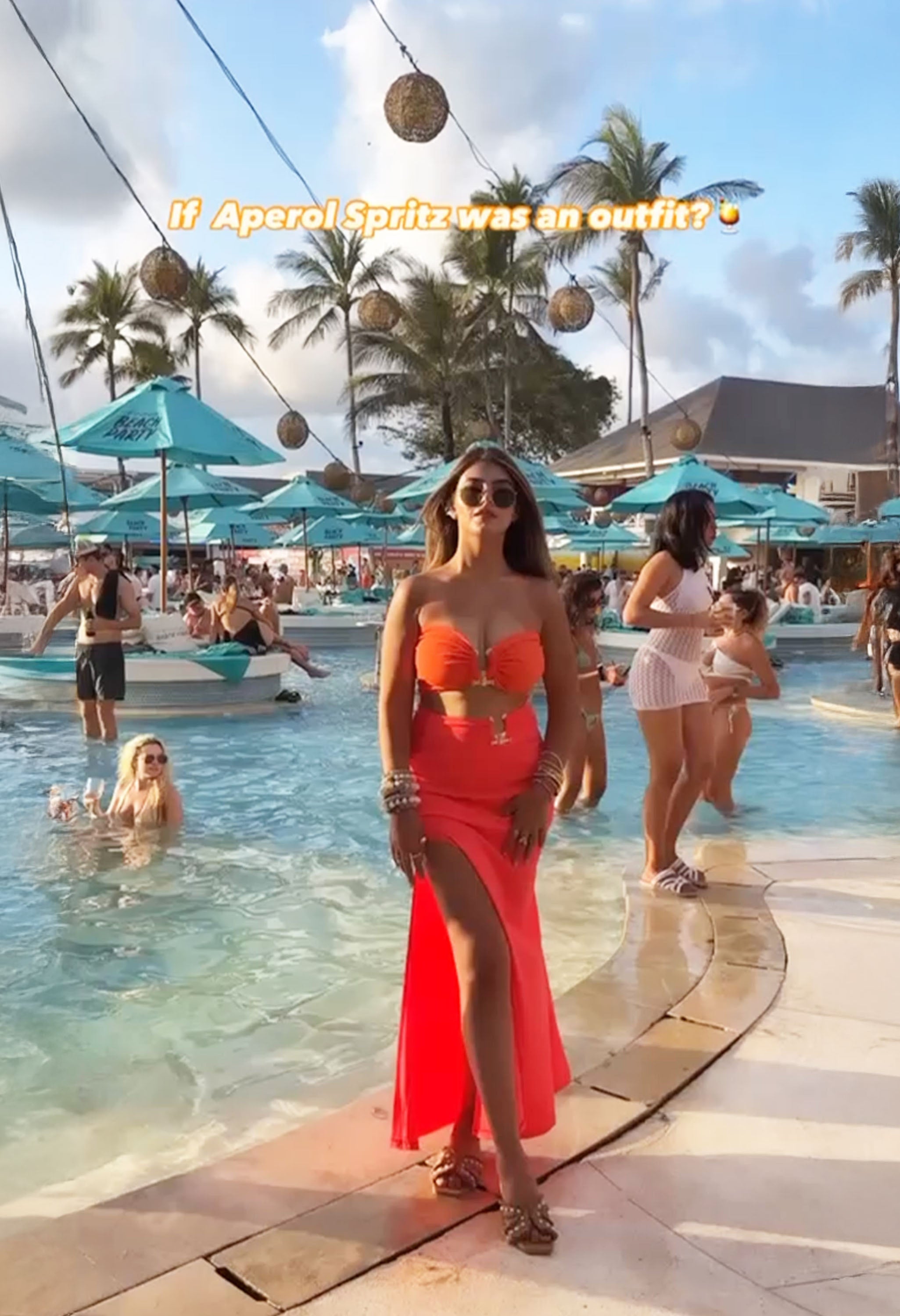 Pankh Jalpari Two Piece Resort Wear Coord Set